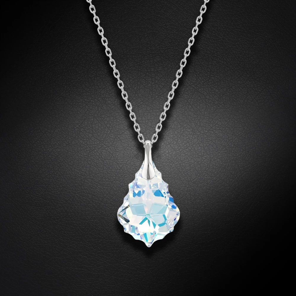 Diamond Sky Jewelry Sidabrinis pakabukas „Baroque V (Aurora Borealis)“ su Swarovski® kristalais