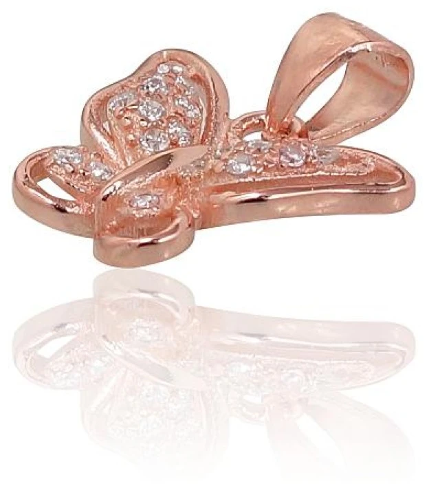 Diamond Sky Jewelry Sidabrinis pakabukas su cirkoniais „Butterfly III“