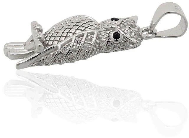 Diamond Sky Jewelry Sidabrinis pakabukas su cirkoniais „Owl III“