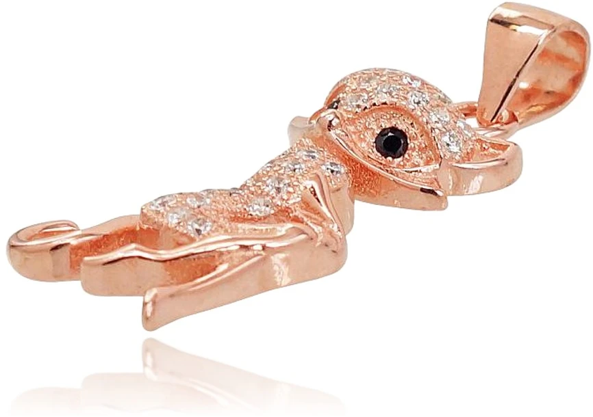 Diamond Sky Jewelry Sidabrinis pakabukas su cirkoniais „Katė II“