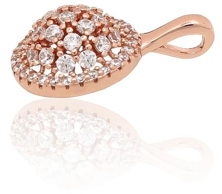 Diamond Sky Jewelry Sidabrinis pakabukas su cirkoniais „Brocade“