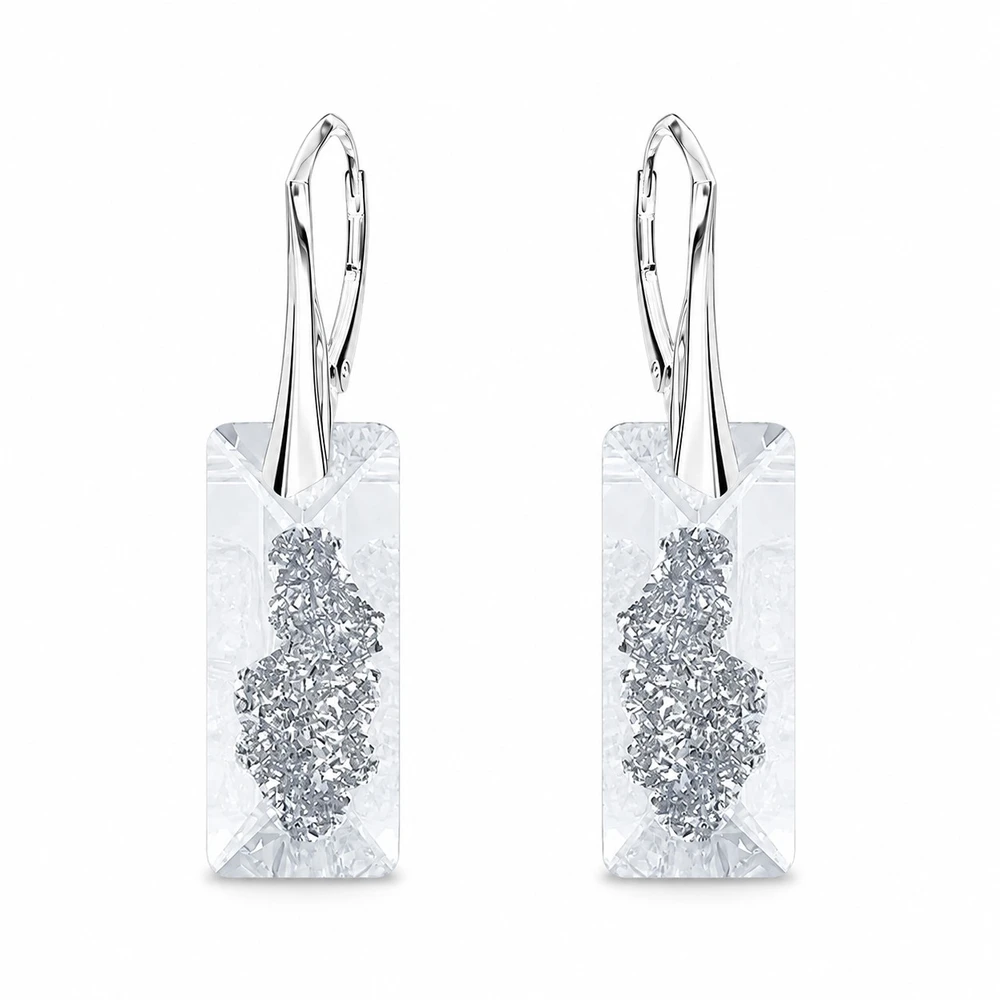 Diamond Sky Jewelry Sidabrinis papuošalų rinkinys moterims „Growing Crystal II“ su Swarovski® kristalais