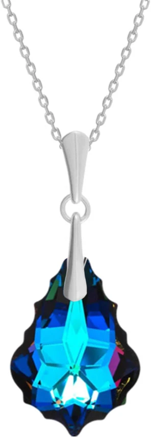 Diamond Sky Jewelry Sidabrinis papuošalų rinkinys moterims „Baroque IV (Meridian Mėlyna)“ su Swarovski® kristalais