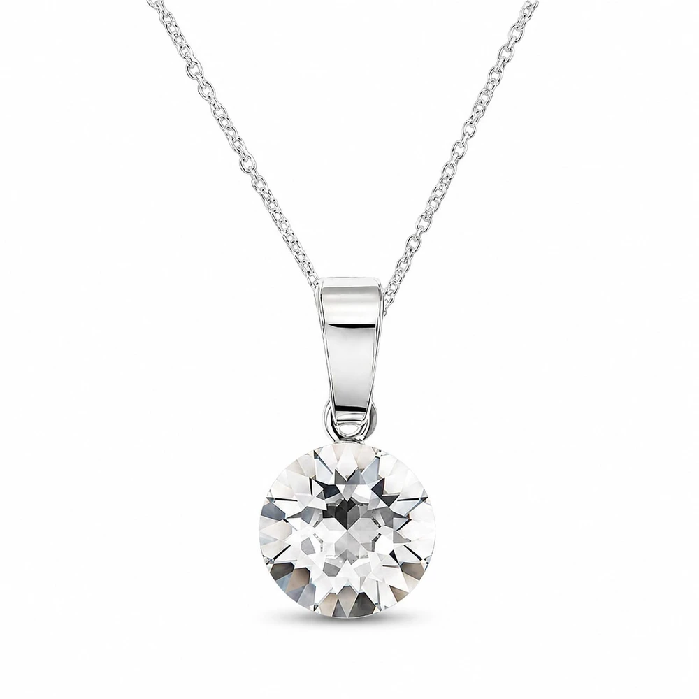 Diamond Sky Jewelry Sidabrinis papuošalų rinkinys moterims DiamondSky „Classic“ su Swarovski kristalais