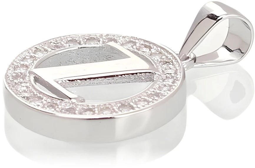 Diamond Sky Jewelry Sidabrinis raidės pakabukas su cirkoniais „Z II“