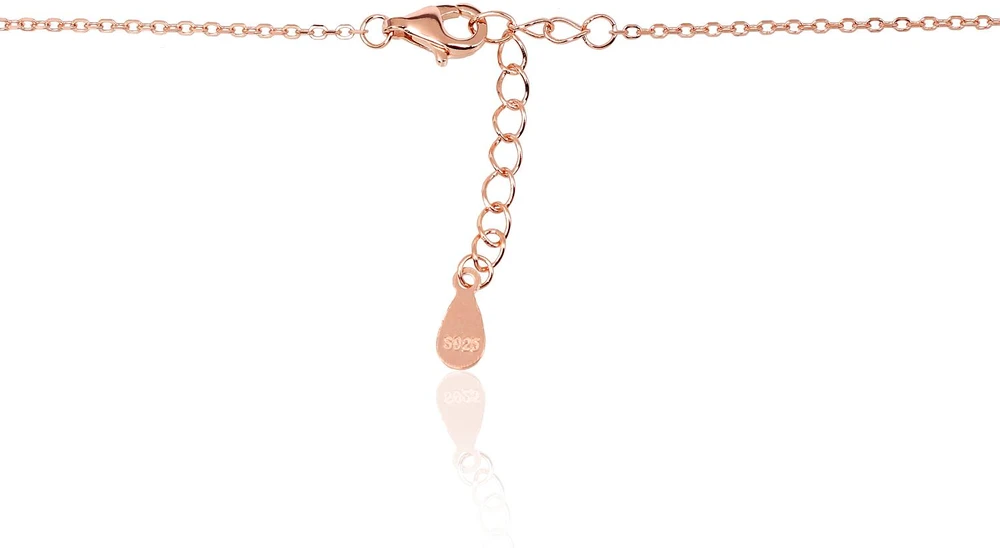 Diamond Sky Jewelry Sidabrinis vėrinys su cirkoniais ir perlamutru „Butterfly Flight“