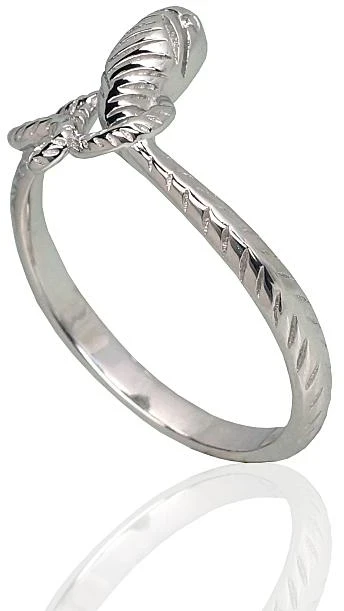 Diamond Sky Jewelry Sidabrinis žiedas „Gyvatė II“