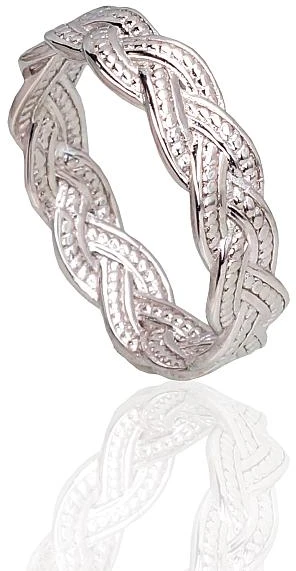 Diamond Sky Jewelry Sidabrinis žiedas „Namejs V“