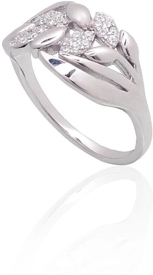 Diamond Sky Jewelry Sidabrinis žiedas su cirkoniais „Louise IV“