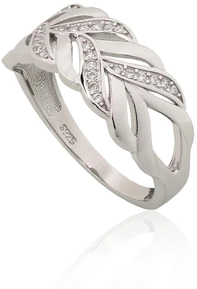 Diamond Sky Jewelry Sidabrinis žiedas su cirkoniais „Louise VIII“