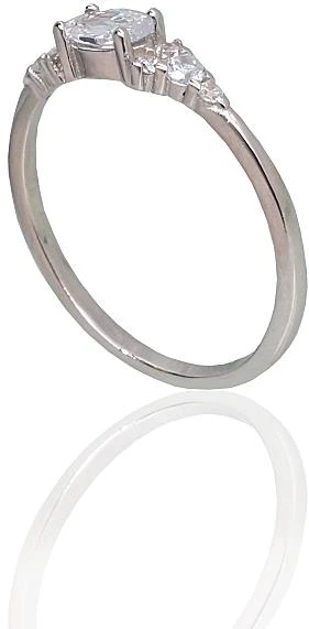 Diamond Sky Jewelry Sidabrinis žiedas su cirkoniais „Vienna“