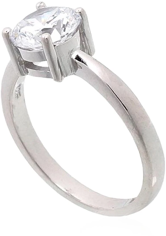 Diamond Sky Jewelry Sidabrinis žiedas su cirkoniais „Junona XXI“