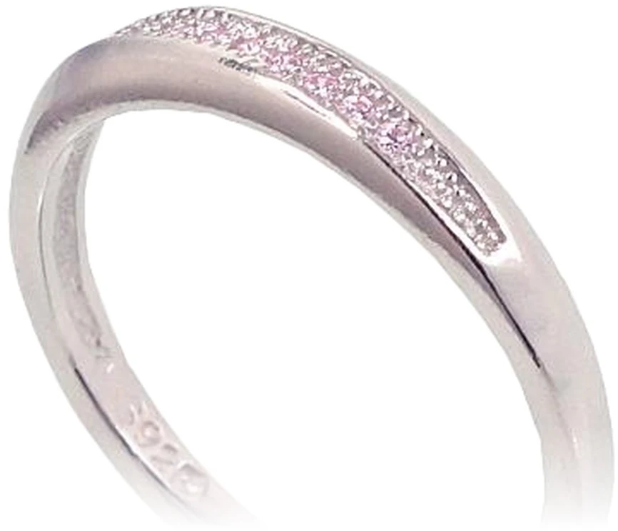 Diamond Sky Jewelry Sidabrinis žiedas su cirkoniais „Shining Path III“