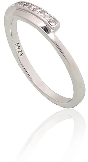 Diamond Sky Jewelry Sidabrinis žiedas su cirkoniais „Kristalo Takas VI“