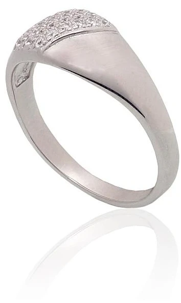 Diamond Sky Jewelry Sidabrinis žiedas su cirkoniais „Kristalo Takas II“