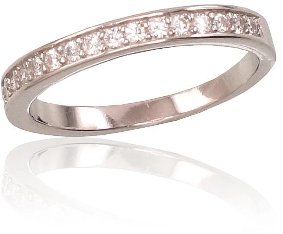 Diamond Sky Jewelry Sidabrinis žiedas su cirkoniais „Belle III“