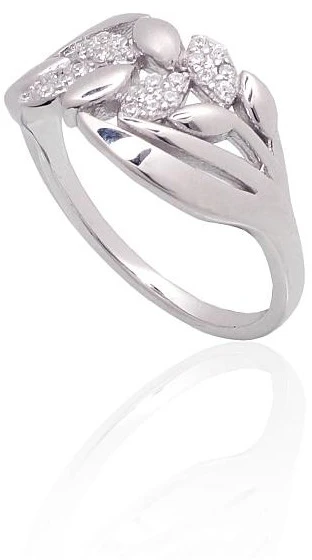 Diamond Sky Jewelry Sidabrinis žiedas su cirkoniais „Louise IV“