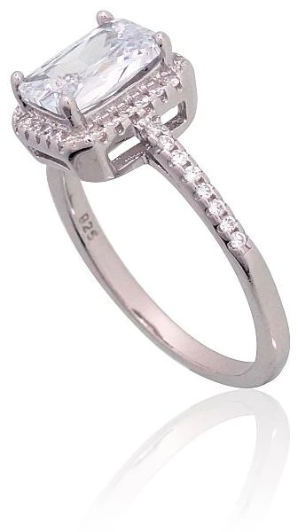 Diamond Sky Jewelry Sidabrinis žiedas su cirkoniais „Lourdes II“