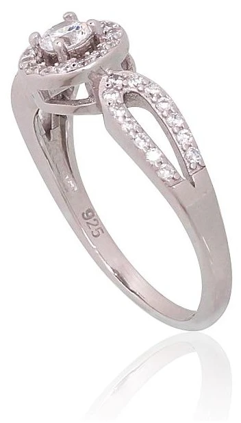Diamond Sky Jewelry Sidabrinis žiedas su cirkoniais „Cruise II“