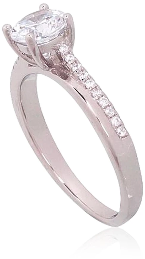 Diamond Sky Jewelry Sidabrinis žiedas su cirkoniais „Junona XVI“
