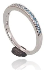 Diamond Sky Jewelry Sidabrinis žiedas su cirkoniais „Belle II“