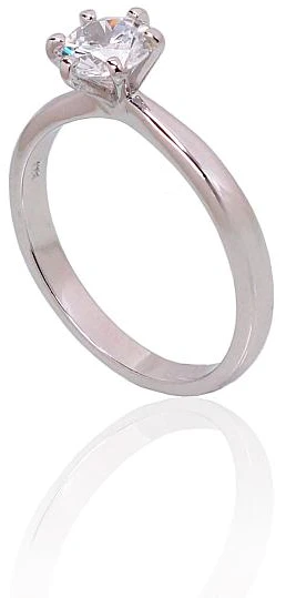 Diamond Sky Jewelry Sidabrinis žiedas su cirkoniais „Juno III“