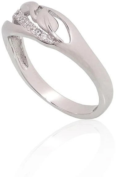 Diamond Sky Jewelry Sidabrinis žiedas su cirkoniais „Louise VI“