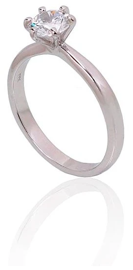 Diamond Sky Jewelry Sidabrinis žiedas su cirkoniais „Juno III“