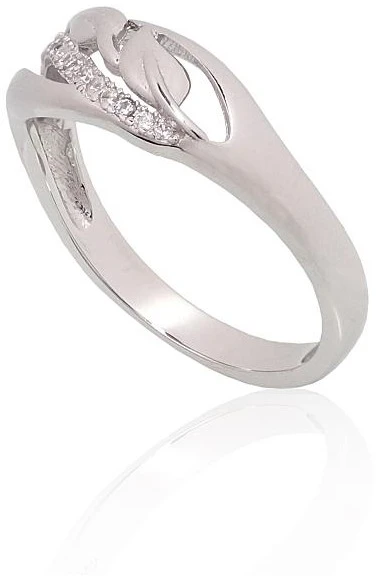 Diamond Sky Jewelry Sidabrinis žiedas su cirkoniais „Louise VI“