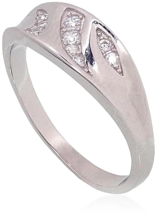 Diamond Sky Jewelry Sidabrinis žiedas su cirkoniais „Kristalo Takas XII“