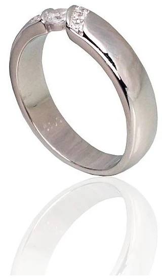 Diamond Sky Jewelry Sidabrinis žiedas su cirkoniais „Tokijas II“