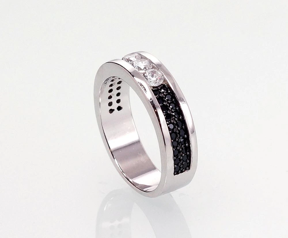 Diamond Sky Jewelry Sidabrinis žiedas su cirkoniais „Gothic II“