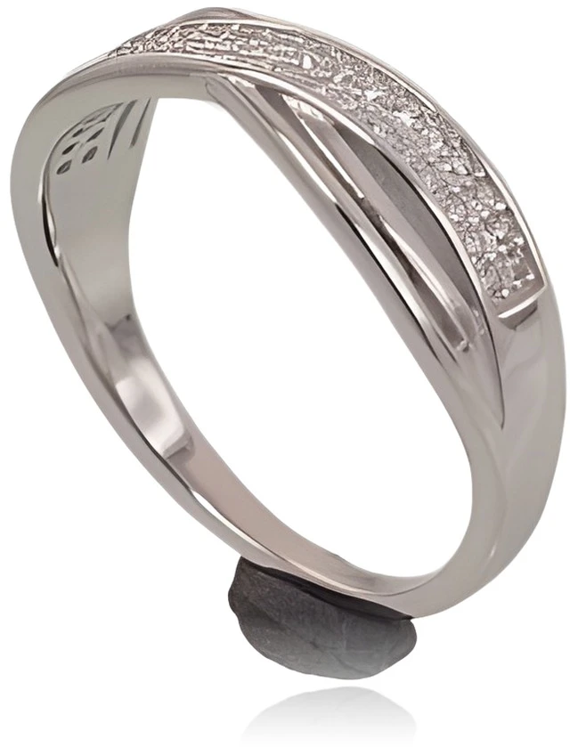 Diamond Sky Jewelry Sidabrinis žiedas su cirkoniais „X Factor IV“