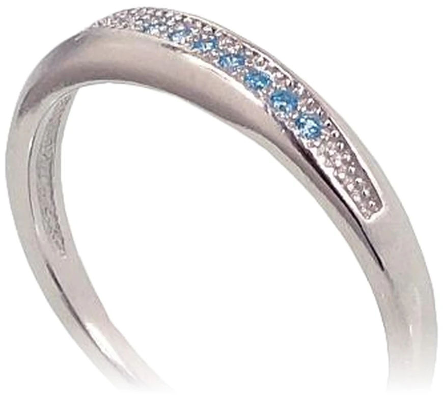 Diamond Sky Jewelry Sidabrinis žiedas su cirkoniais „Shining Path IV“