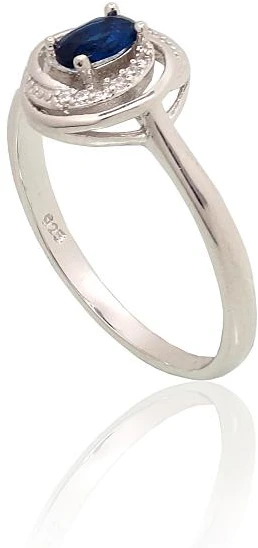 Diamond Sky Jewelry Sidabrinis žiedas su cirkoniais „Dangaus Dovana III“
