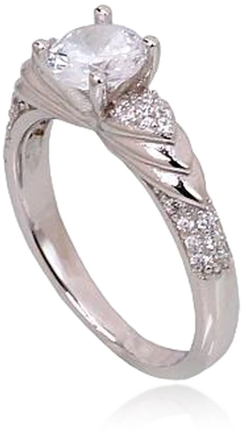 Diamond Sky Jewelry Sidabrinis žiedas su cirkoniais „Juno XVII“