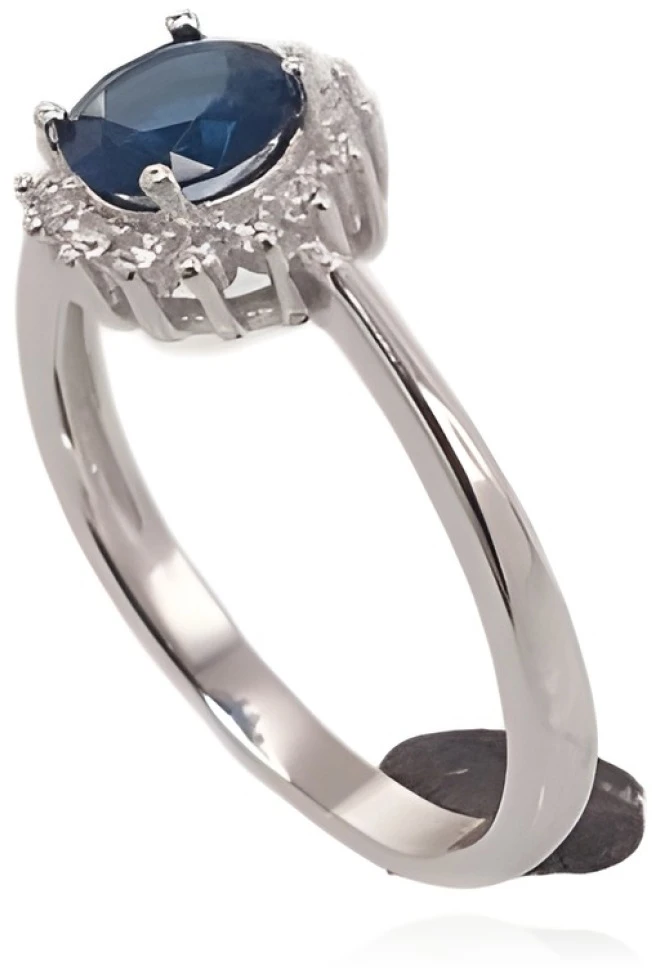 Diamond Sky Jewelry Sidabrinis žiedas su cirkoniais „Prabanga“