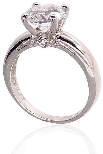 Diamond Sky Jewelry Sidabrinis žiedas su cirkoniais „Juno“