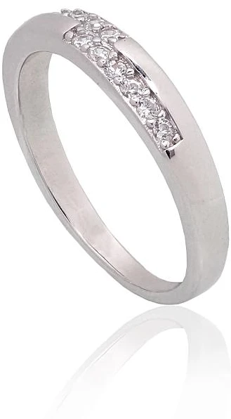 Diamond Sky Jewelry Sidabrinis žiedas su cirkoniais „Kristalo Takas VII“