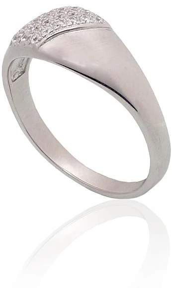 Diamond Sky Jewelry Sidabrinis žiedas su cirkoniais „Kristalo Takas II“
