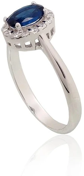 Diamond Sky Jewelry Sidabrinis žiedas su cirkoniais „Ferro“