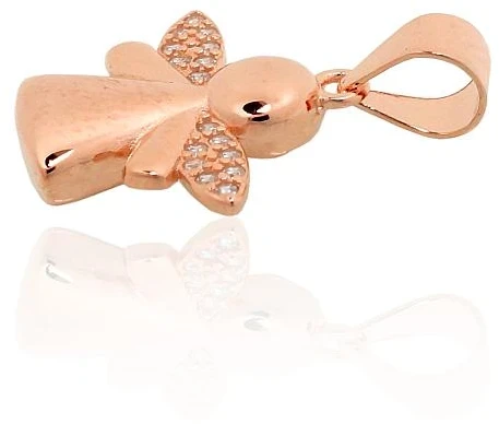 Diamond Sky Jewelry Vaikiškas sidabrinis pakabukas su cirkoniais „Little Angel“