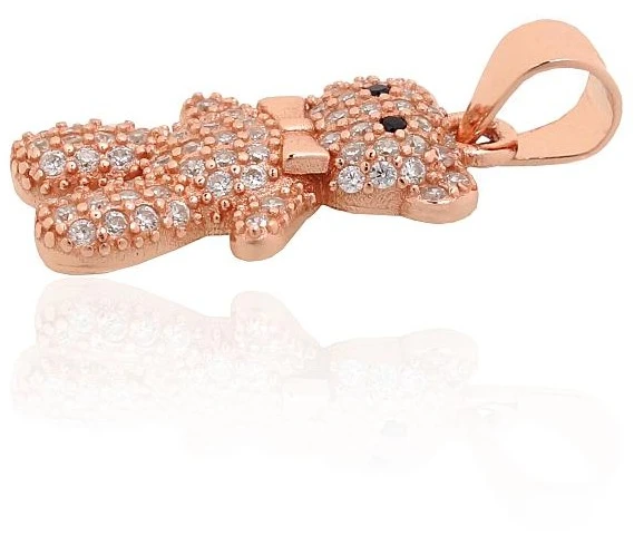 Diamond Sky Jewelry Vaikiškas sidabrinis pakabukas su cirkoniais „Cub“