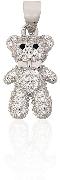 Diamond Sky Jewelry Vaikiškas sidabrinis pakabukas su cirkoniais „Cub II“