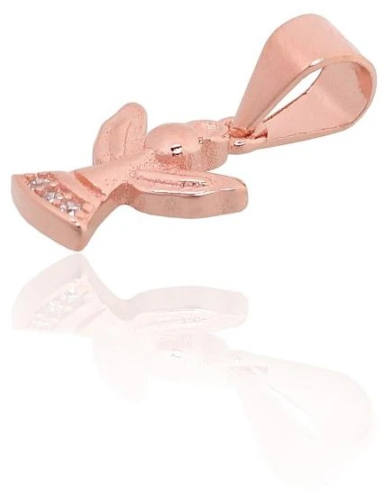 Diamond Sky Jewelry Vaikiškas sidabrinis pakabukas su cirkoniais „Angel IV“