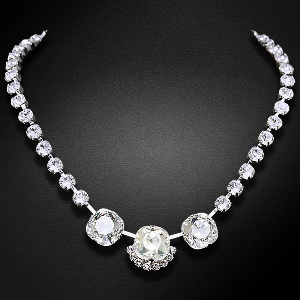 Diamond Sky Jewelry Vestuvinis vėrinys „Akinantis Spindesys“ su Swarovski™ kristalais