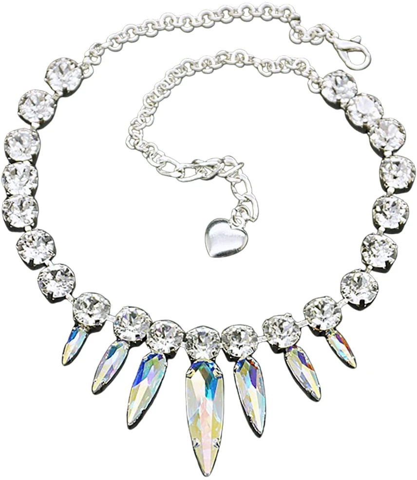 Diamond Sky Jewelry Vestuvinis vėrinys „Atlantis (Aurora Borealis)“ su Swarovski™ kristalais