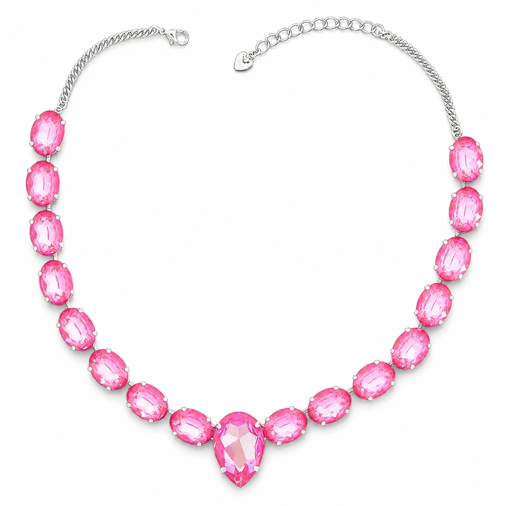 Diamond Sky Jewelry Vestuvinis vėrinys „Color Season (Lotus Rožinė DeLite)“ su Swarovski™ kristalais