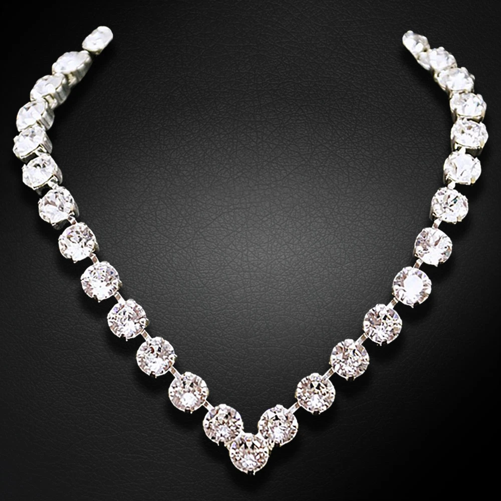 Diamond Sky Jewelry Vestuvinis vėrinys „Crystal Thread“ su Swarovski™ kristalais