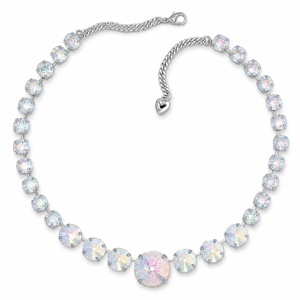 Diamond Sky Jewelry Vestuvinis vėrinys „Summer (Aurora Borealis)“ su Swarovski® kristalais